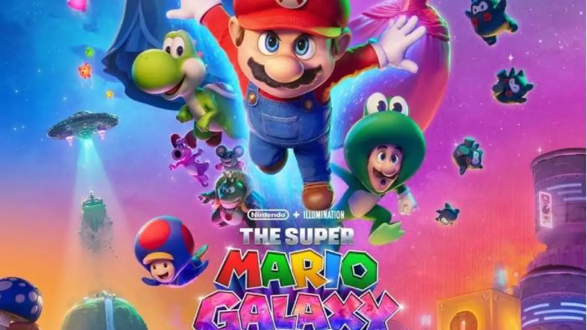 Poster Film The Super Mario Galaxy (DOK. @supermariomovie)