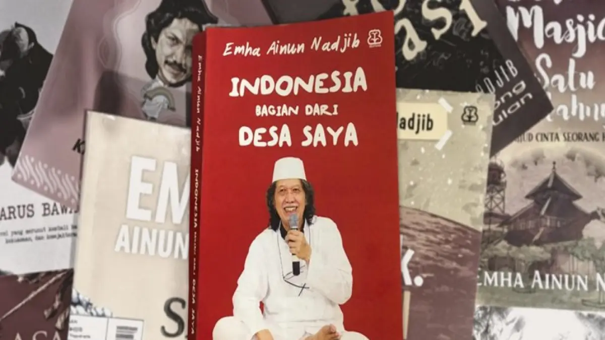 Cover Buku Indonesia Bagian Dari Desa Saya (Caknun.com)