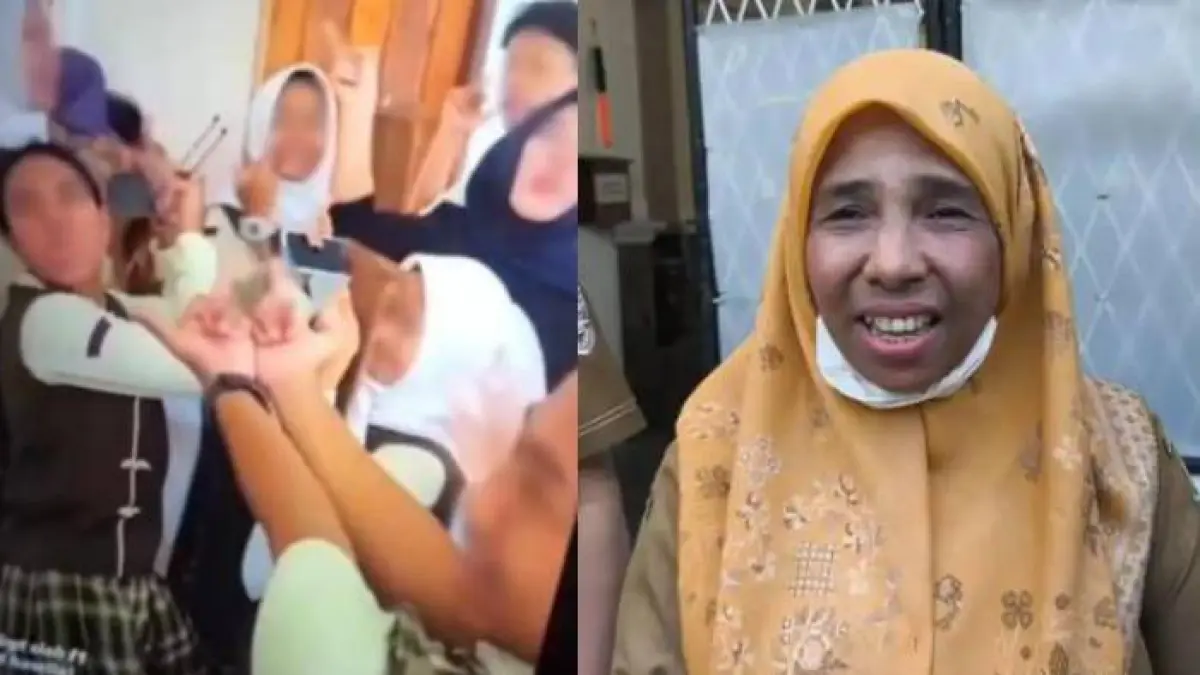 Guru Syamsiah mengaku tidak tahu jadi bahan ejekan murid-muridnya di kelas. Video ejekan itu viral di media sosial hingga mendapatkan kemarahan publik.
