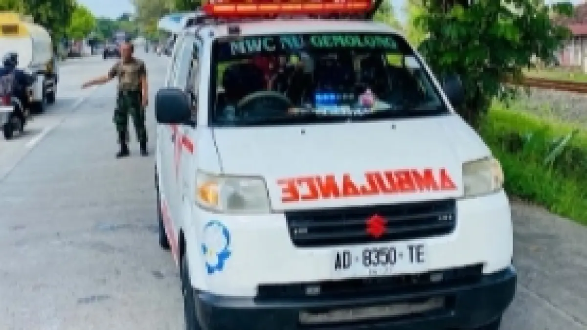 Seorang remaja 13 tahun tewas tertabrak kereta api di perlintasan Gemolong, Sragen. (IST)
