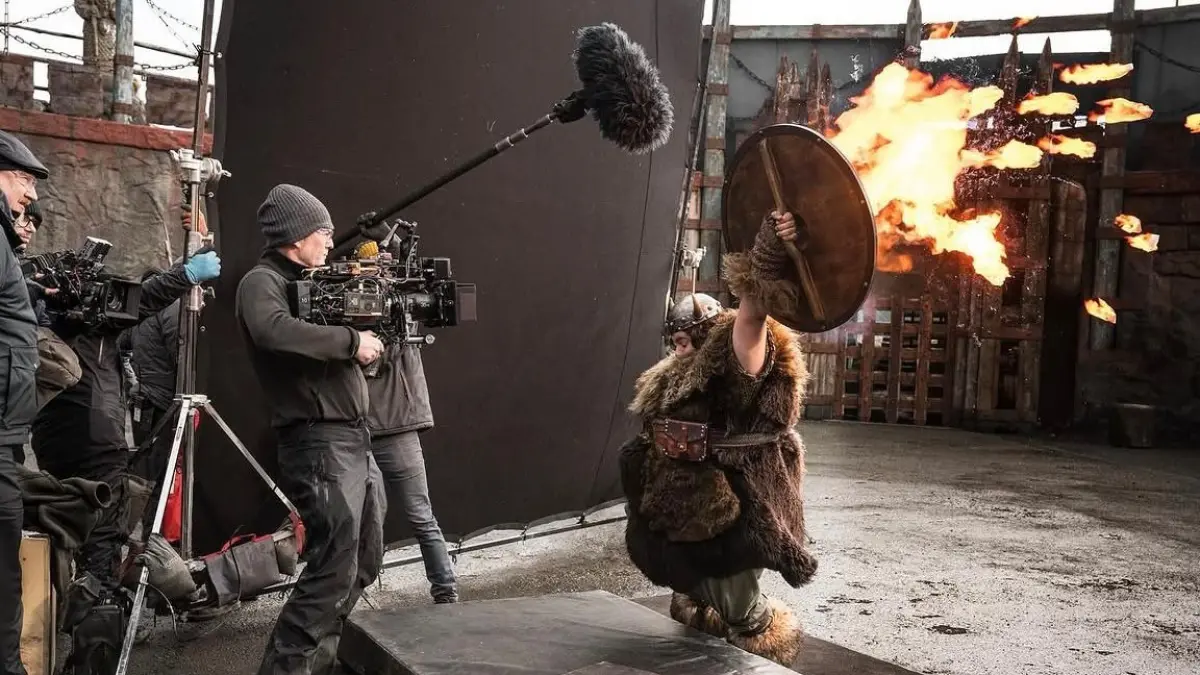Proses syuting live action How To Train Your Dragon (DOK. @httydragon)