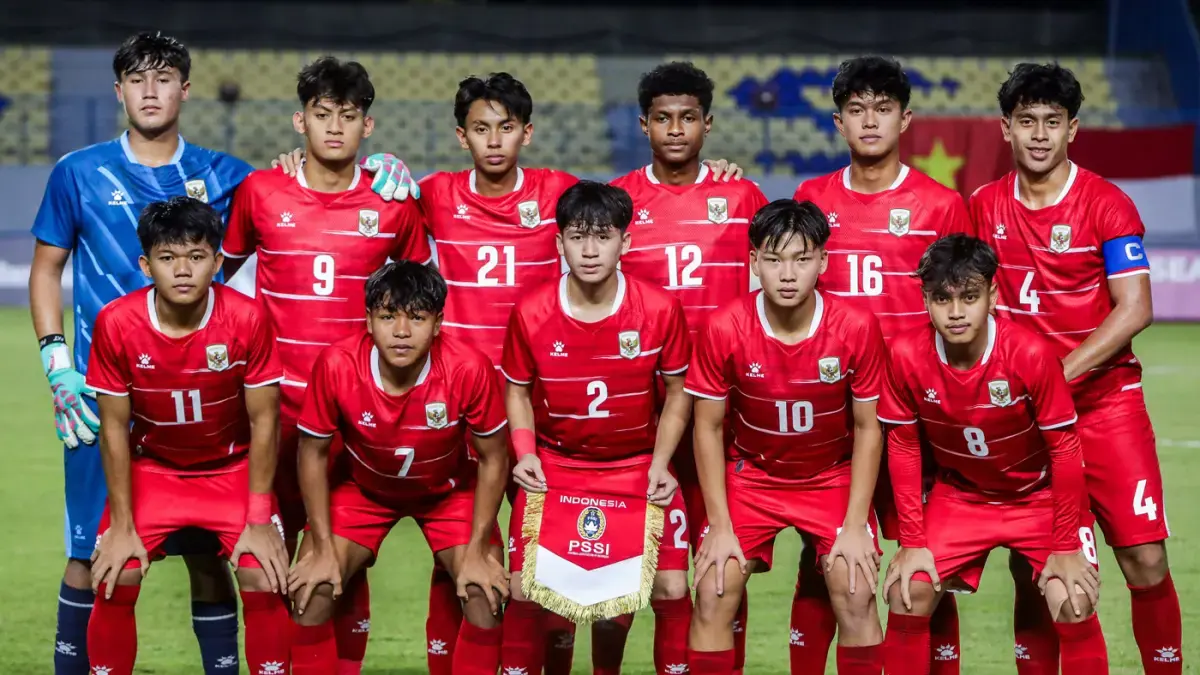 Skuad Timnas Indonesia U-17.