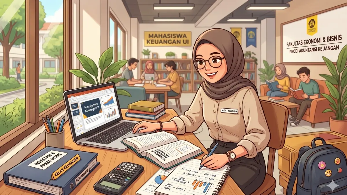 Ilustrasi jurusan Keuangan.