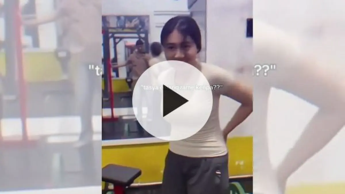 Video Tasya Gym Bandar Batang 15 Menit Viral di TikTok.