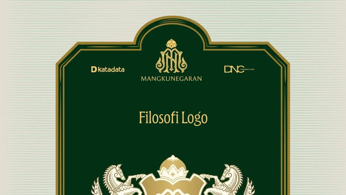 Logo Adeging Mangkunegaran ke-269 sarat makna filosofis, mencerminkan refleksi tahun Dal, keteguhan, serta semangat menjaga warisan budaya. (IG mangkunegaran_run)