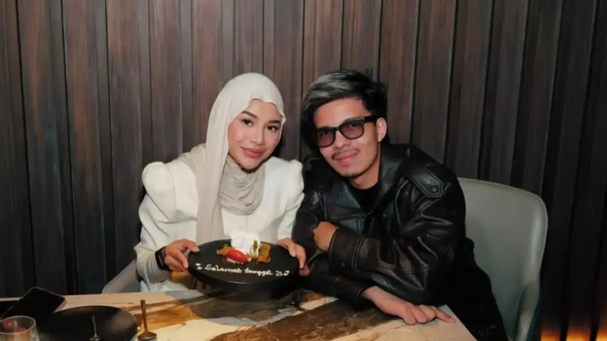 Aurel Hermansyah dan Atta Halilintar.