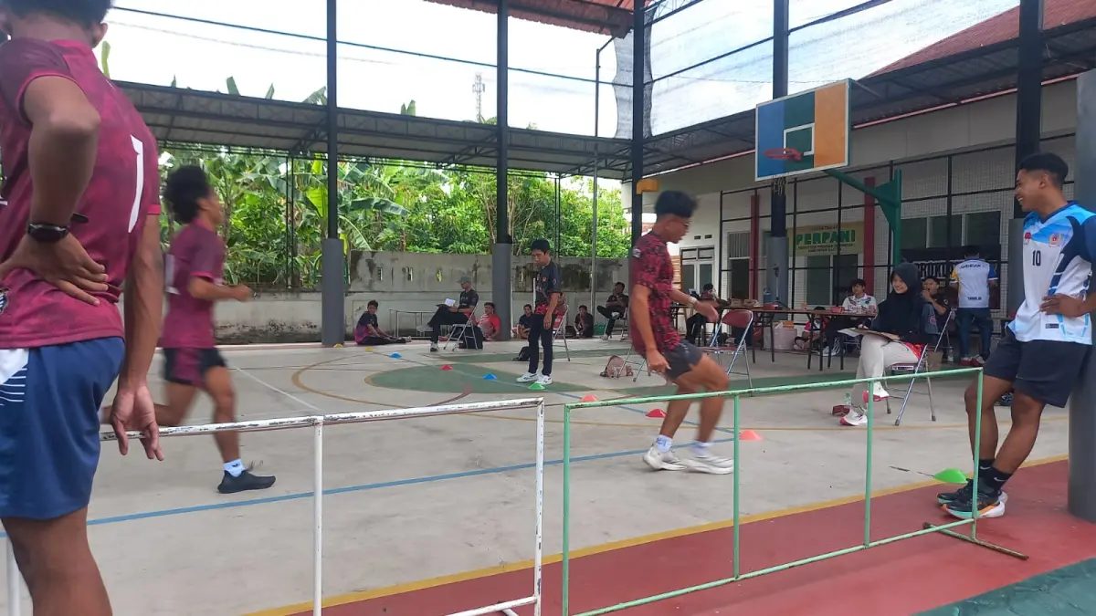 Sebanyak 200 atlet Klaten mengikuti tes kebugaran sebagai persiapan Porprov Jawa Tengah 2026. (Dok. KONI Klaten)