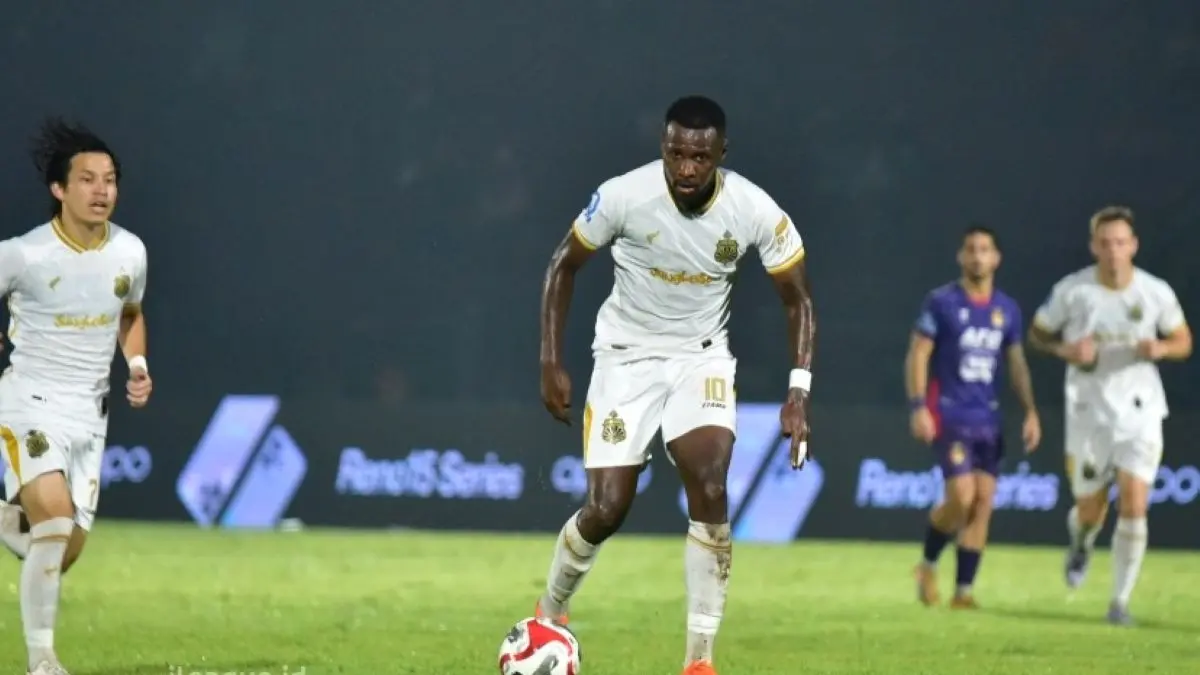 Penyerang Bhayangkara Presisi Lampung FC Henry Doumbia. (Istimewa)