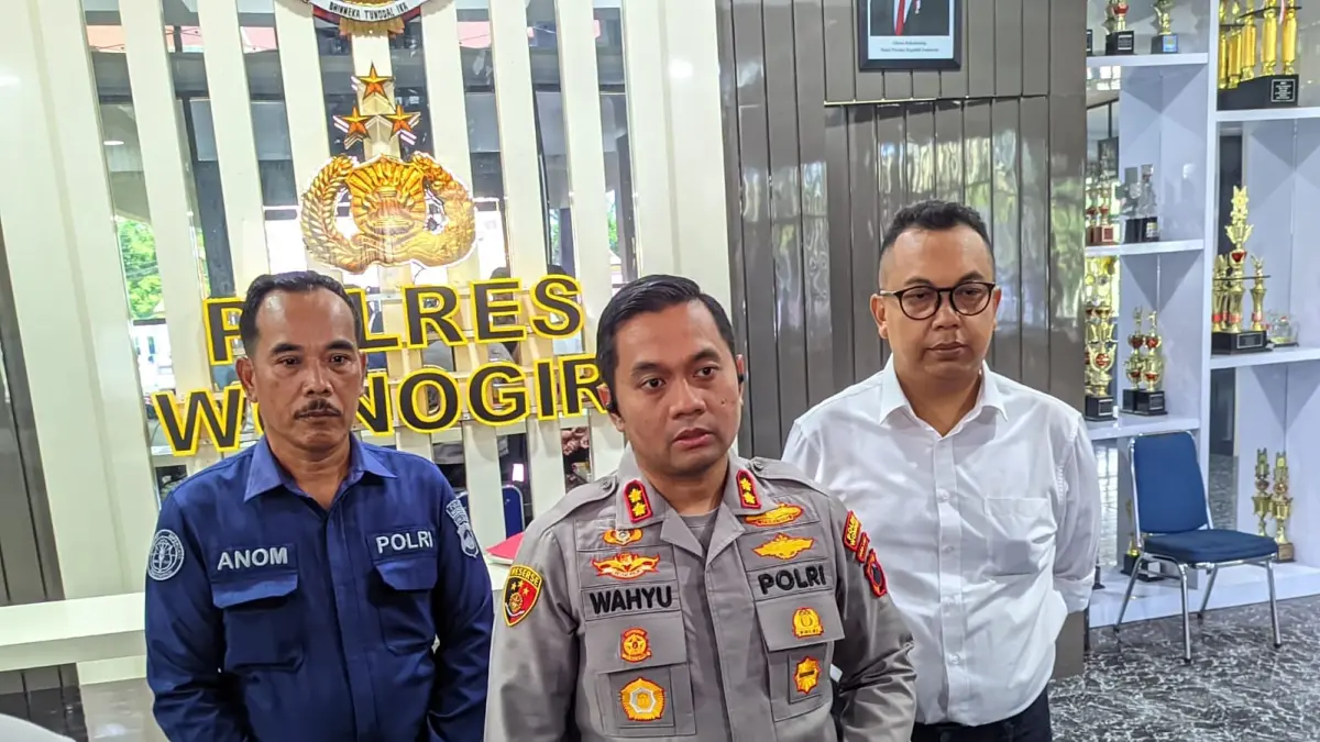 Polres Wonogiri mendalami dugaan pembiaran kasus pelecehan seksual oleh oknum guru SMP yang diduga berlangsung selama 13 tahun. (IWAN ADI LUHUNG/SOLOBALAPAN.COM)
