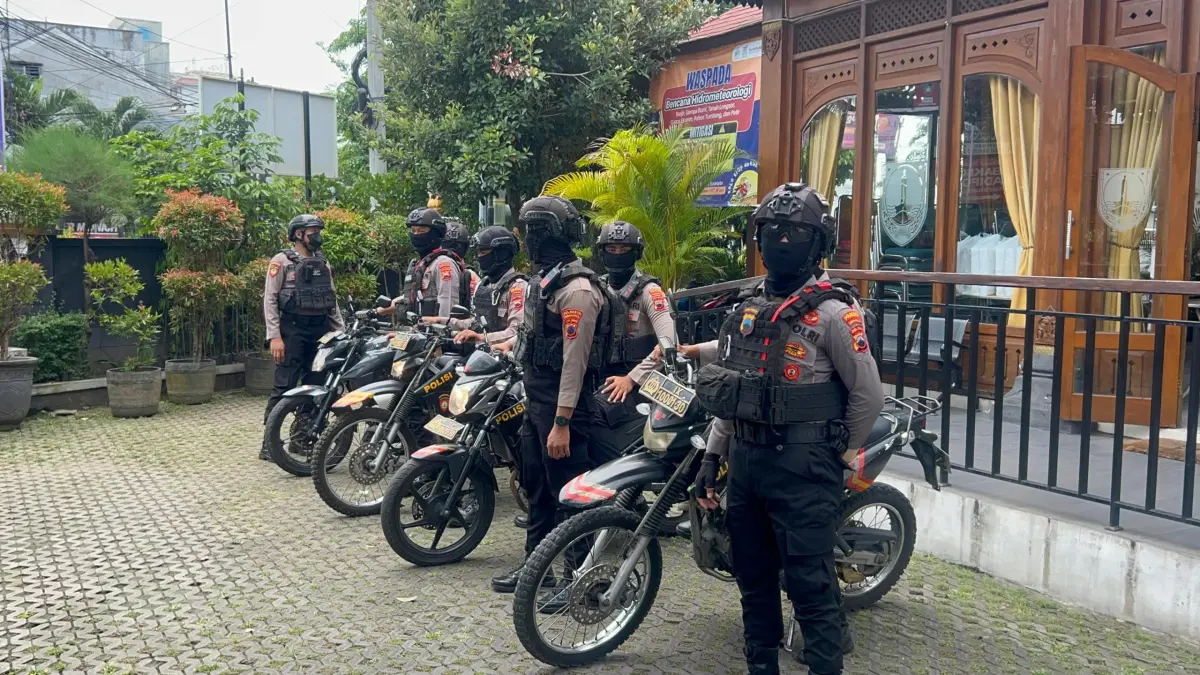 Polresta Surakarta Kerahkan 510 Personel Amankan Persis vs Persebaya di Manahan. (Dok. Polresta Surakarta)