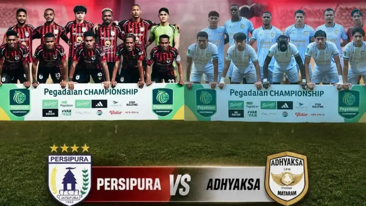 Persipura Kalah tipis lawan Adhyaksa di laga play off promosi Liga 2.