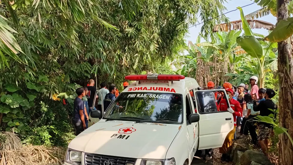 Pemuda asal Sidoharjo, Sragen, ditemukan meninggal dunia di Sungai Mungkung setelah pencarian intensif tim SAR gabungan. (IST)