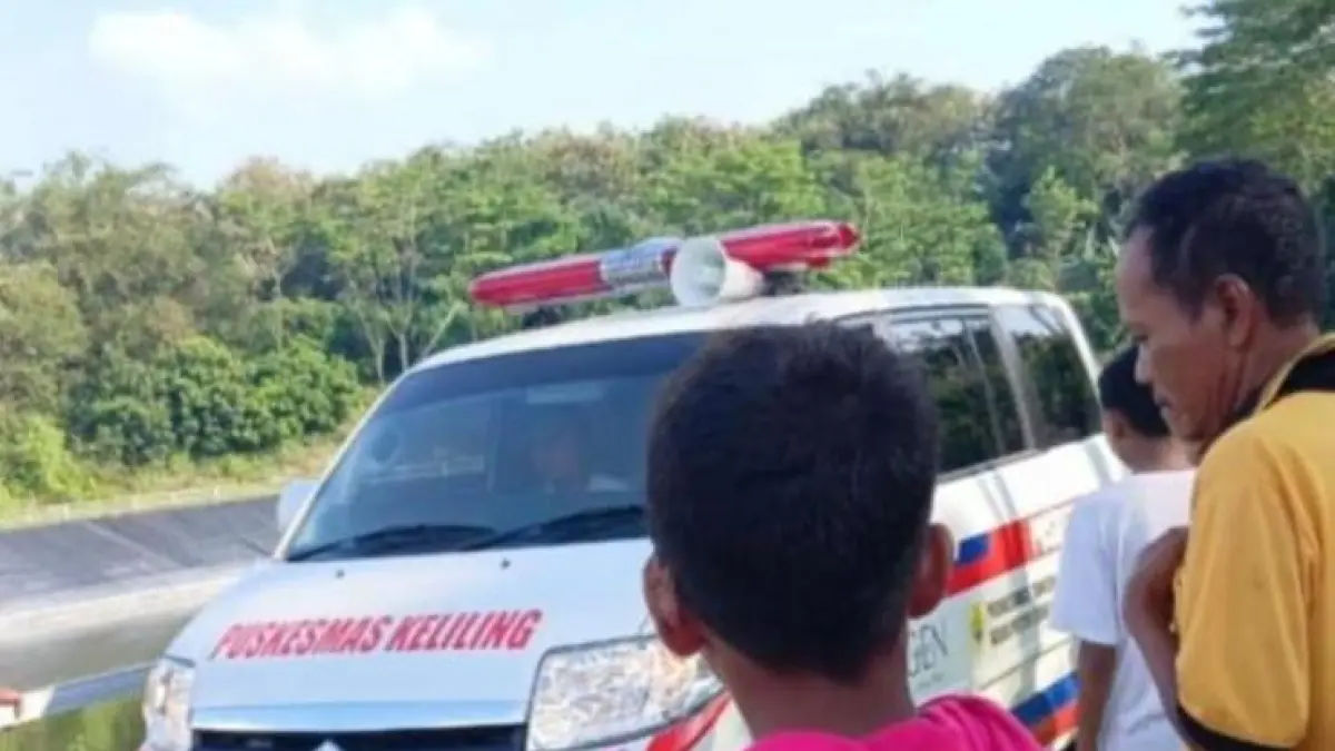 Tragis, Ibu dan balita hanyut di Embung Sigit Sragen. (IST)