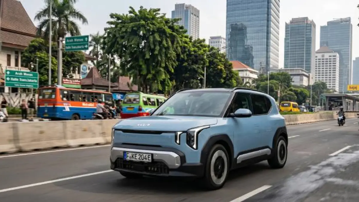 Kia EV2 Hadir dengan Teknologi Layar Triple dan Fitur Fast Charging.