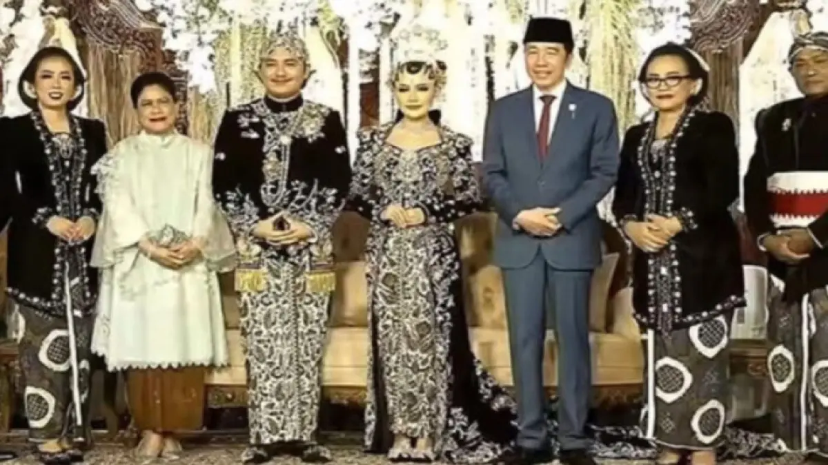 Potret Mantan Presiden RI Joko Widodo datang ke Pernikahan putra sulung Soimah.