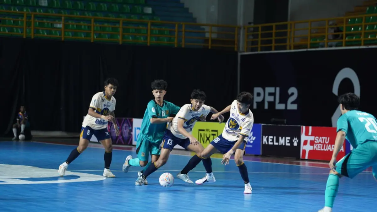 Maestro Solo FC gagal mempertahankan keunggulan dua gol setelah KLN Elite FC bangkit dan memaksa skor imbang. (Dok. KFI)