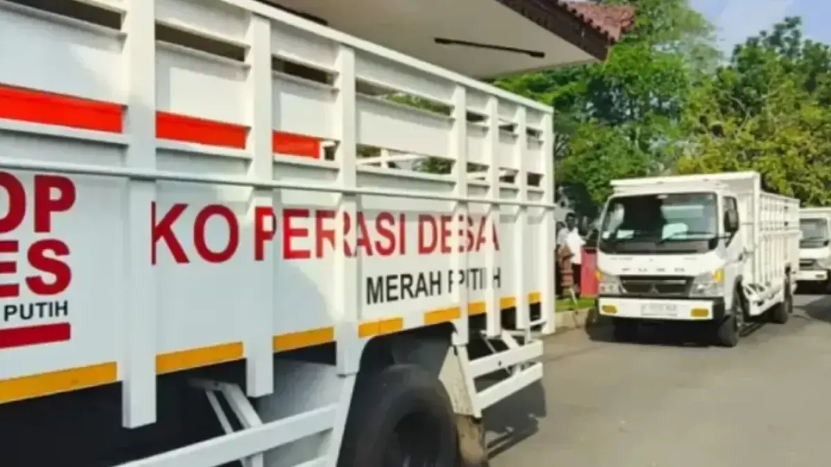 Truk Koperasi Desa Merah Putih.