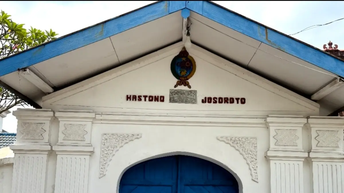 Tampak depan Taman Makam Pahlawan Hastono josoroto 