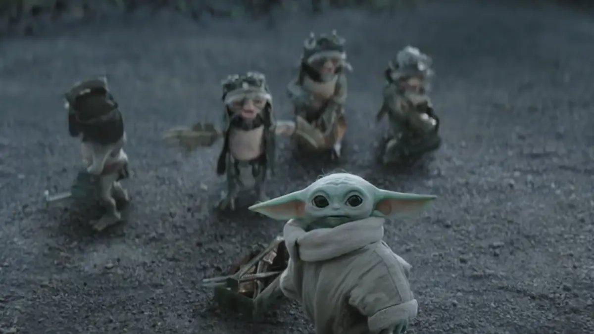 Trailer final dari film Star Wars: Mandalorian And Grogu (Dok. Youtube @StarWars)