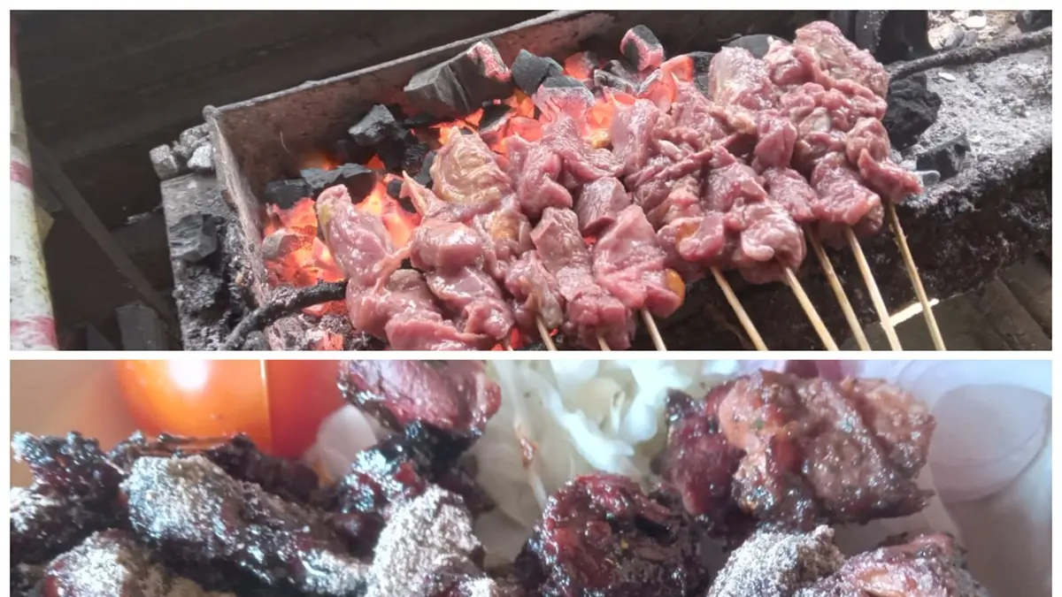 Sate Kuda Bu Endang, kuliner tradisional berprotein tinggi yang dibakar pakai arang kayu. Gurih dan bikin nagih! (Iwan Kawul/solobalapan.com)