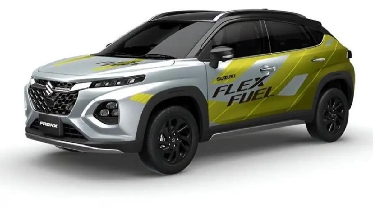 Suzuki Fronx flex fuel. (Indianautosblog)