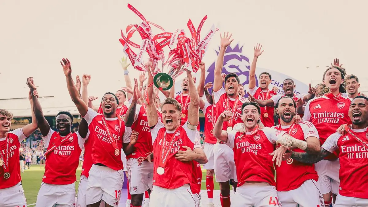 Arsenal ingin melengkapi tim Inggris di kompetisi Eropa dengan menjuarai UEFA Champions League di Budapest Sabtu (30/5). (Instagram arsenal)