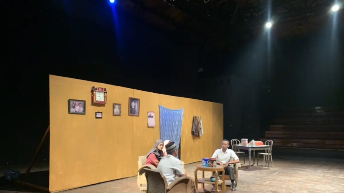 Salah satu peserta Festival Drama Realis Remaja 2026, Teater Larasati SMK 2 Sragen. (DOK: Senda)