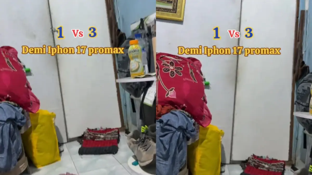 Link video 1 vs 3 demi iPhone di Pamekasan viral di medsos. (Tangkapan layar akun @zai_chanell)