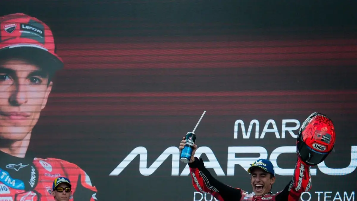 Marc Marquez menjuarai MotoGP Hungaria 2026 di Sirkuit Balaton Park setelah mengalahkan Pedro Acosta. (Dok. marcmarquez93)