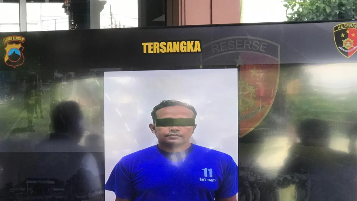 Menantu korban ditetapkan sebagai tersangka pembunuhan berencana dan terancam hukuman mati. (Dok. Polres Boyolali)