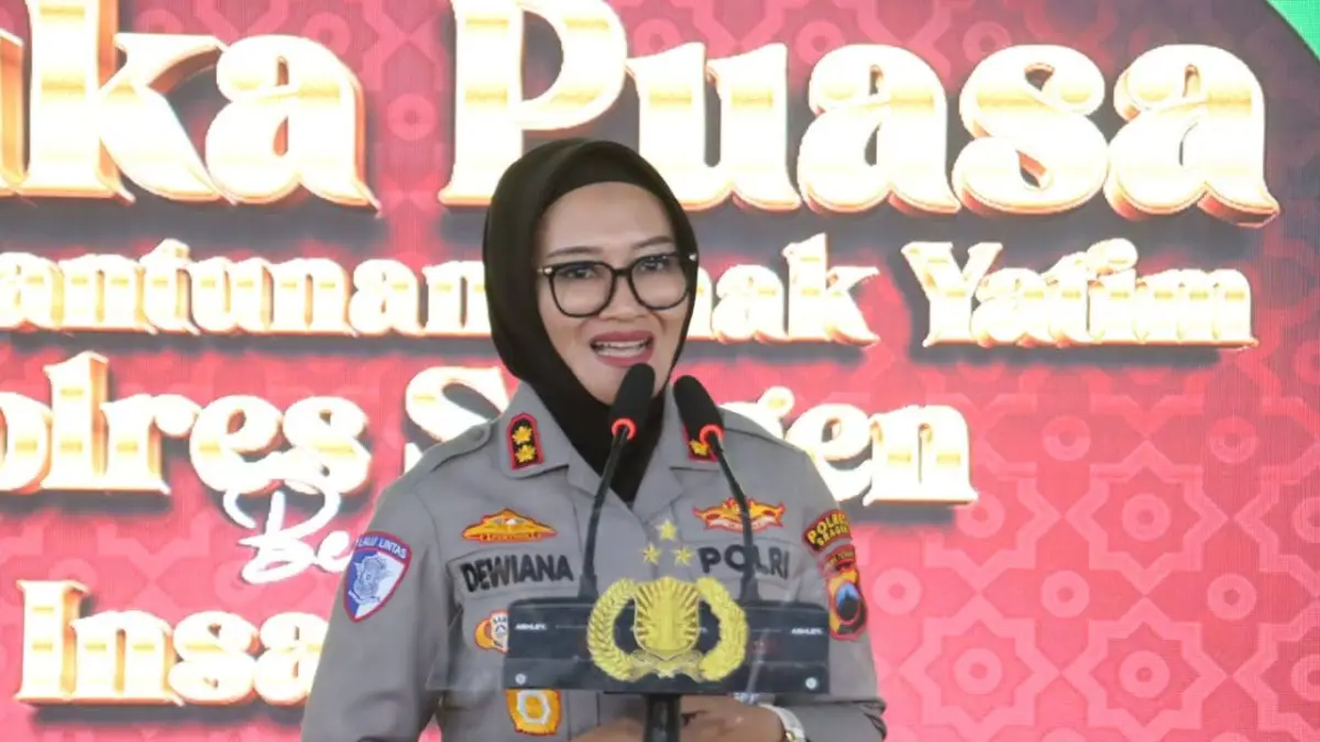 Kapolres Sragen, AKBP Dewiana Syamsu Indyasari.