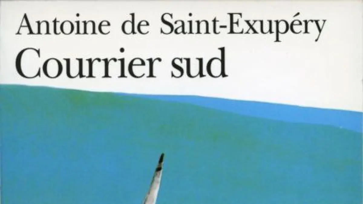 Cover novel Courrier Sud karya Antoine Saint-Exupéry. Source: Pinterest 
