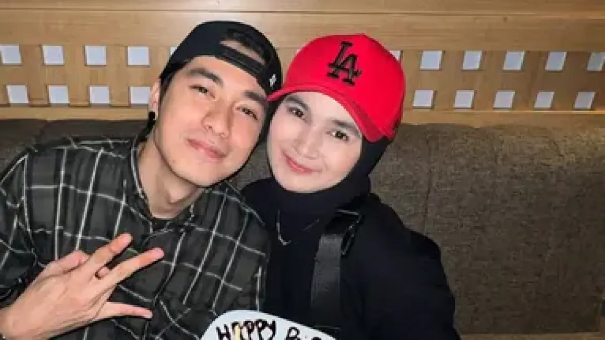 Uffri Datun Nitami dan Evan Marvino. (Instagram @evanmarvino)