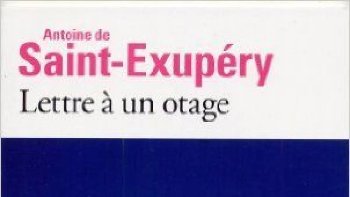 Cover buku Lettre a un Otage karya Antoine de Saint-Exupéry. Source: Pinterest 