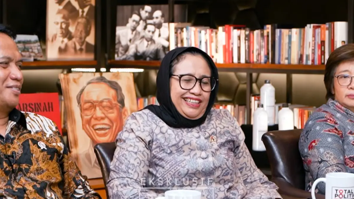 Kepala BGN Nanik S. Deyang bahas soal namanya yang terseret di dugaan korupsi tata kelola BGN. (Tangkapan Layar Total Politik)