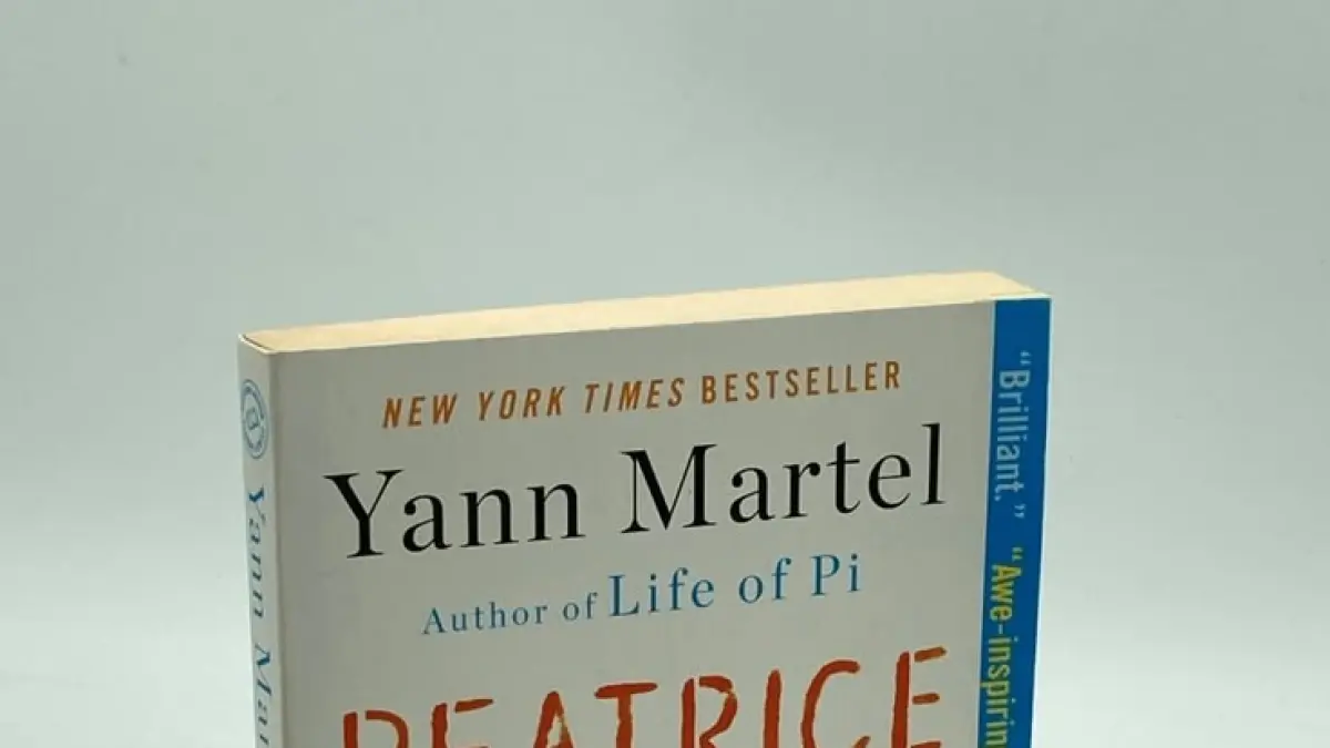 Buku Beatrice and Virgil karya Yann Martel. Source: Pinterest