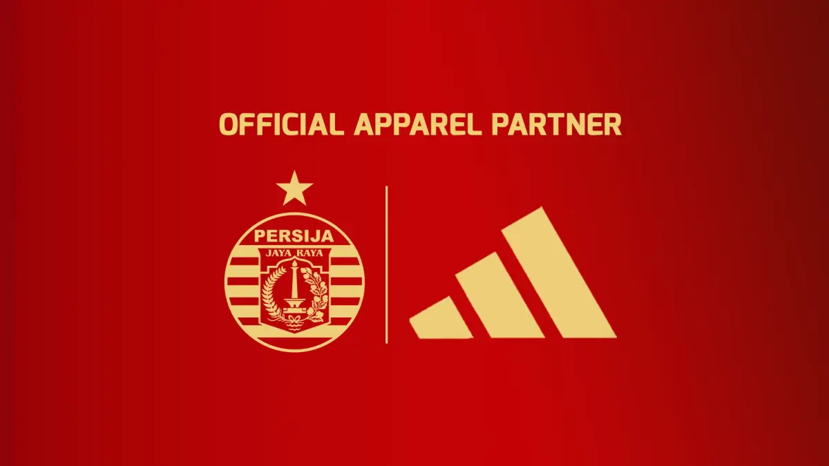 Adidas resmi menjadi apparel Persija Jakarta. 