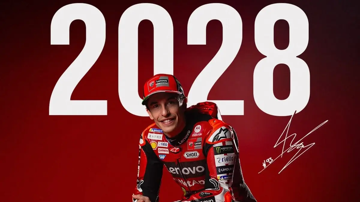 Marc Marquez resmi perpanjang kontrak dengan Ducati hingga 2028. (Dok. marcmarquez)