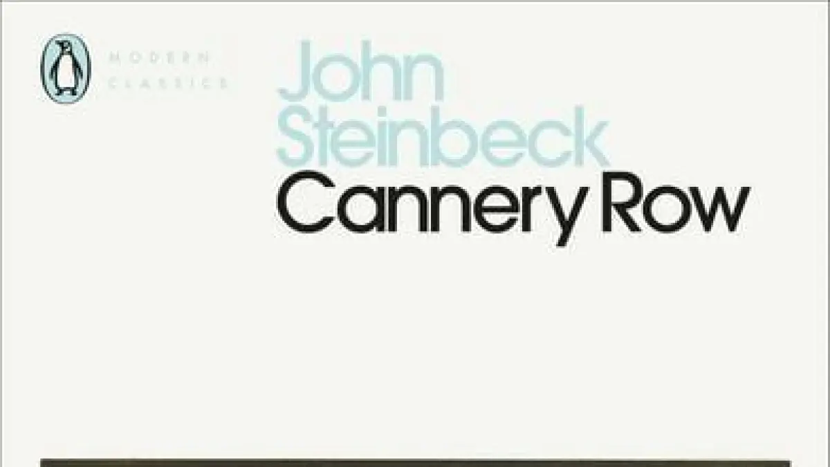 Cover buku Cannery Row karya John Steinbeck. Source: Pinterest 