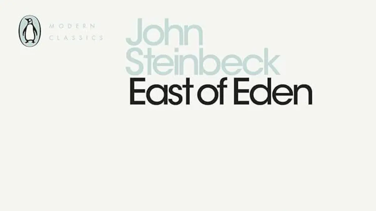 Cover buku East of Eden karya John Steinbeck. Source: Pinterest 