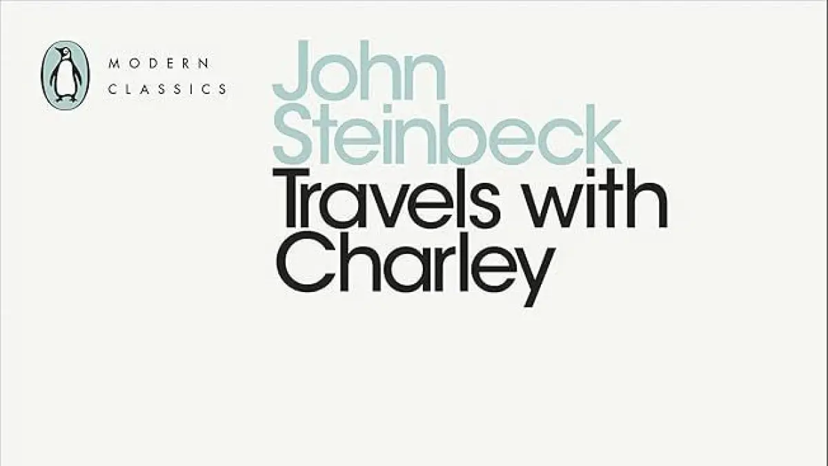Cover buku Travels with Charley: In Search of America karya John Steinbeck. Source: Pinterest 