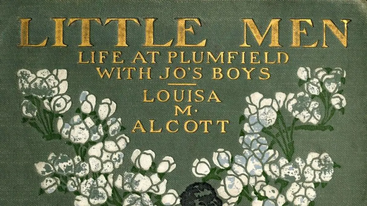Buku Little Men karya Louisa May Alcott. Source: Pinterest 