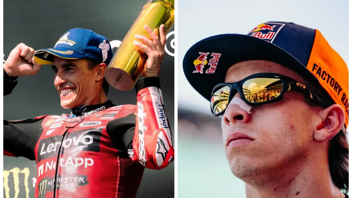 Ducati resmi membentuk superteam untuk MotoGP 2027-2028 dengan menduetkan Marc Marquez dan Pedro Acosta. (instagram)