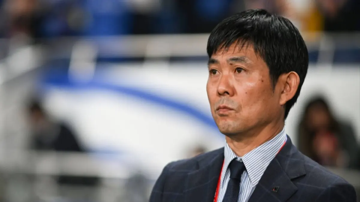 Hajime Moriyasu pelatih Timnas Jepang.