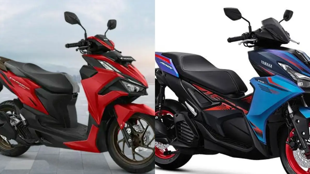Honda Vario EVO 160 Vs Yamaha Aerox 155. (Yamaha Arista - AHM)