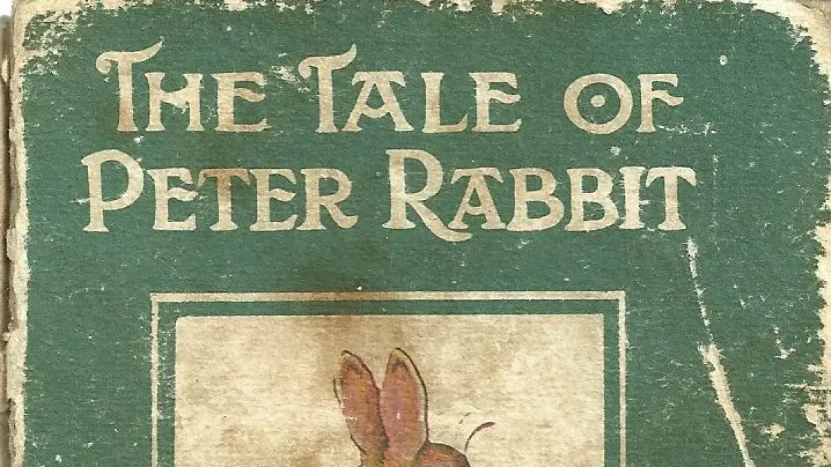 Buku The Tale of Peter Rabbit karya Beatrix Potter. Source: Pinterest 