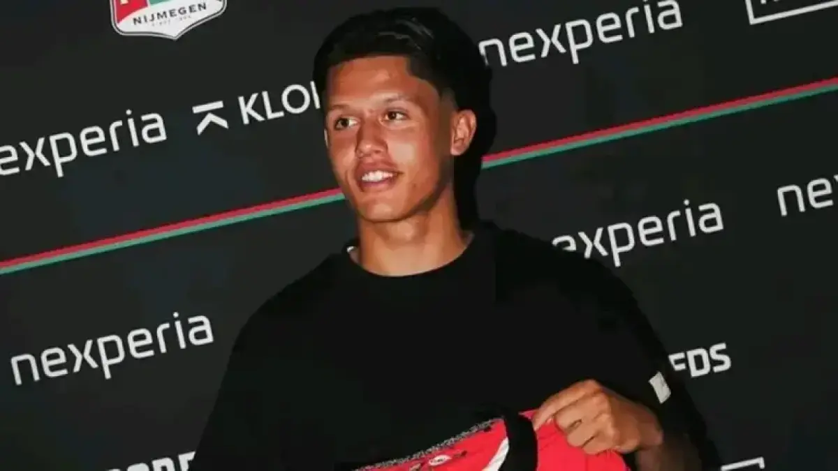 Talenta muda keturunan Indonesia Orion Nettl resmi dikontrak NEC Nijmegen hingga 2027. (NEC Nijmegen)