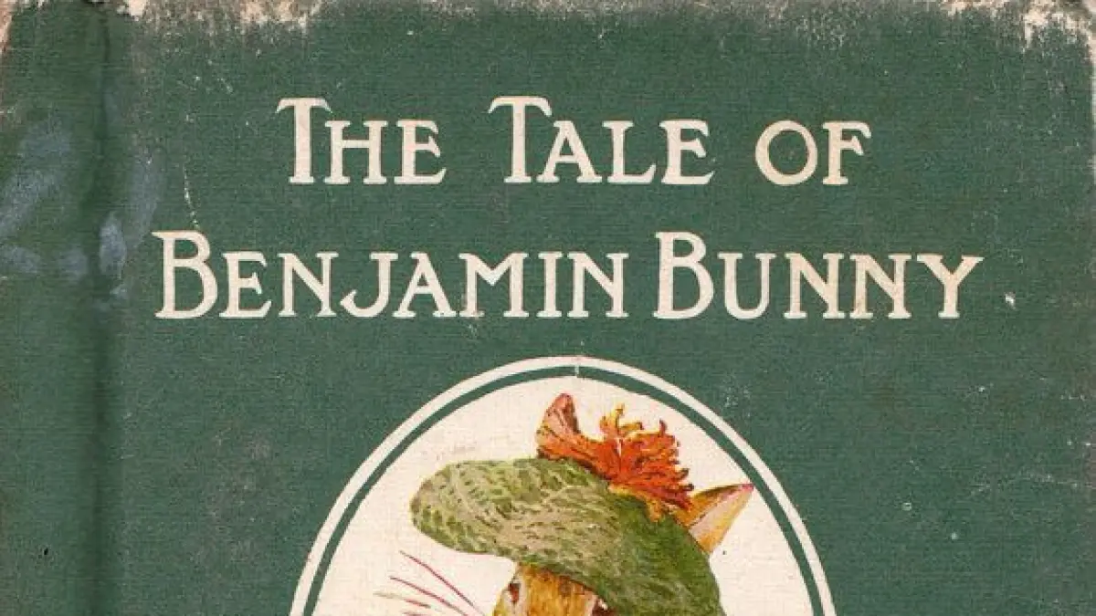Buku The Tale of Benjamin Bunny karya Beatrix Potter. Source: Pinterest 