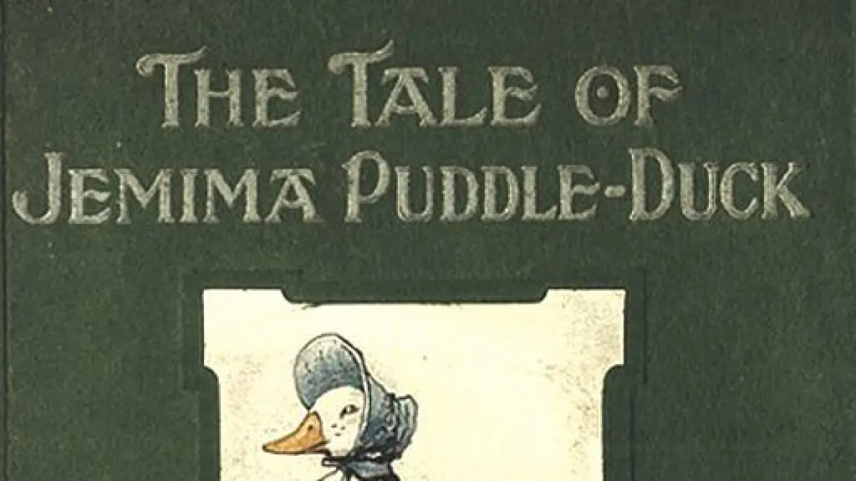 Buku The Tale of Jemima Puddle-Duck karya Beatrix Potter. Source: Pinterest 