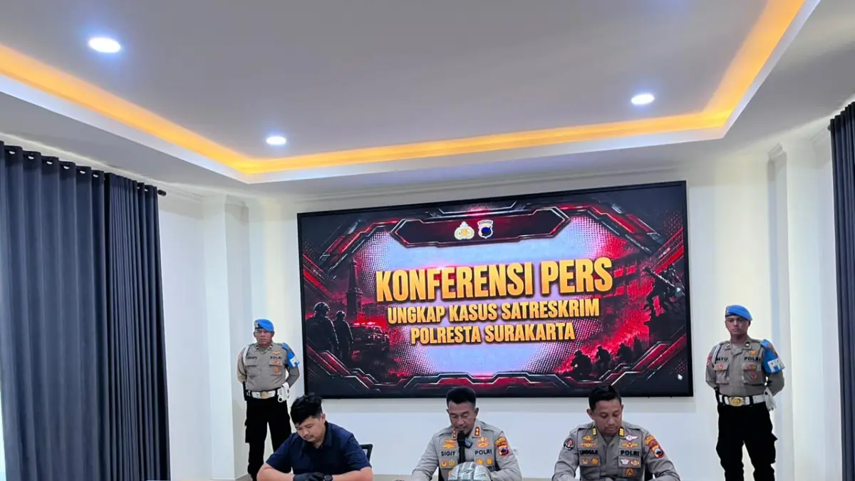 Polresta Surakarta berhasil menyita sabu seberat 3.5 kg, yang merupakan terbesar dalam sejarah. (Dok. Polresta Surakarta)